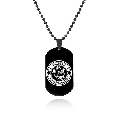 Five Nights at Freddy’s Freddy, Foxy & Bonnie Stainless Steel Necklace