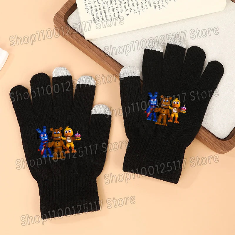 Fnafs Winter Gloves Men Boys Five Nights Freddy's Touch Screen