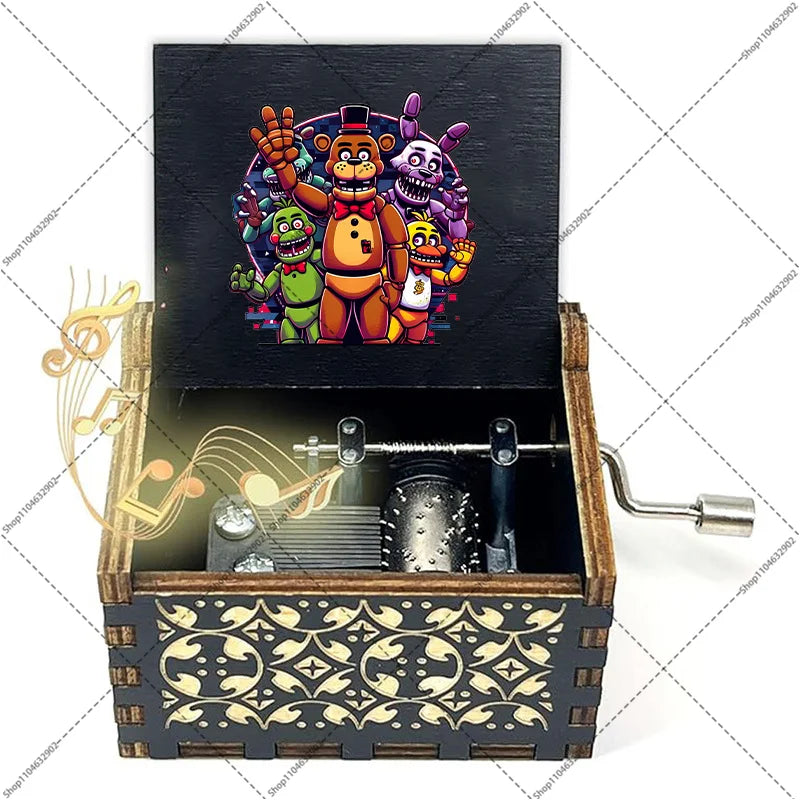 FNAF “You Are My Sunshine” Music Box – Mini Hand Crank Gift