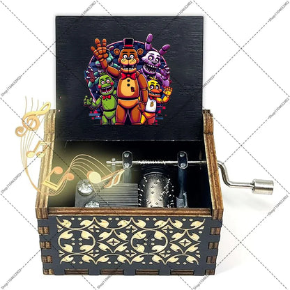 FNAF “You Are My Sunshine” Music Box – Mini Hand Crank Gift