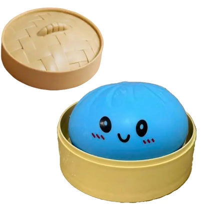 Cute Dumpling Squishy Toy – Slow Rising Stress Reliever