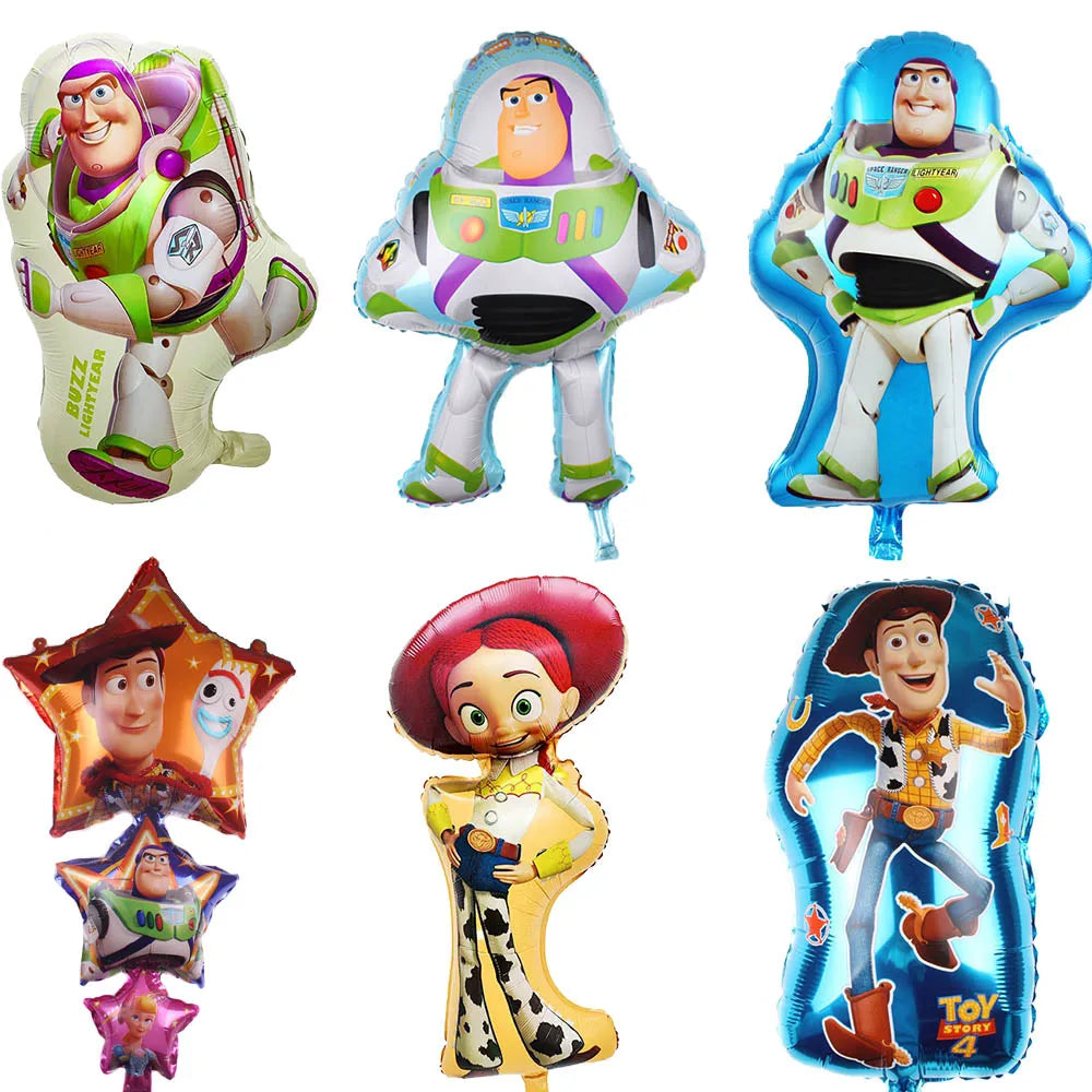 Toy Story Kids Birthday Party Supplies Set – Cups, Plates, Balloons & Decorations 🎉