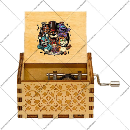 FNAF “You Are My Sunshine” Music Box – Mini Hand Crank Gift