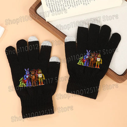Fnafs Winter Gloves Men Boys Five Nights Freddy's Touch Screen