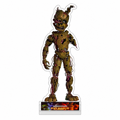 FNAF Acrylic Character Stand – Freddy, Foxy & Springtrap