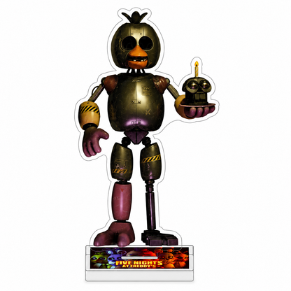FNAF Acrylic Character Stand – Freddy, Foxy & Springtrap
