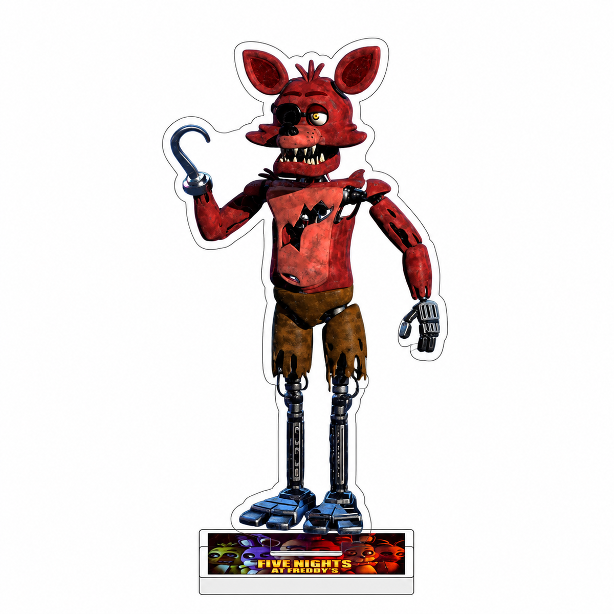 FNAF Acrylic Character Stand – Freddy, Foxy & Springtrap