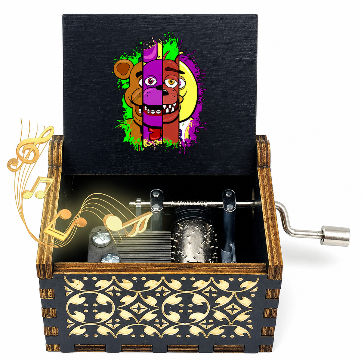 FNAF “You Are My Sunshine” Music Box – Mini Hand Crank Gift
