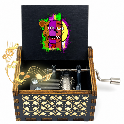 FNAF “You Are My Sunshine” Music Box – Mini Hand Crank Gift