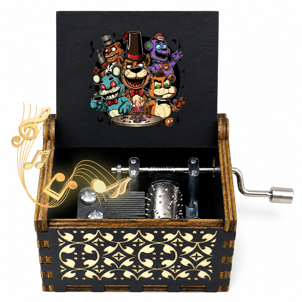 FNAF “You Are My Sunshine” Music Box – Mini Hand Crank Gift