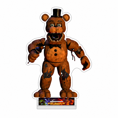 FNAF Acrylic Character Stand – Freddy, Foxy & Springtrap