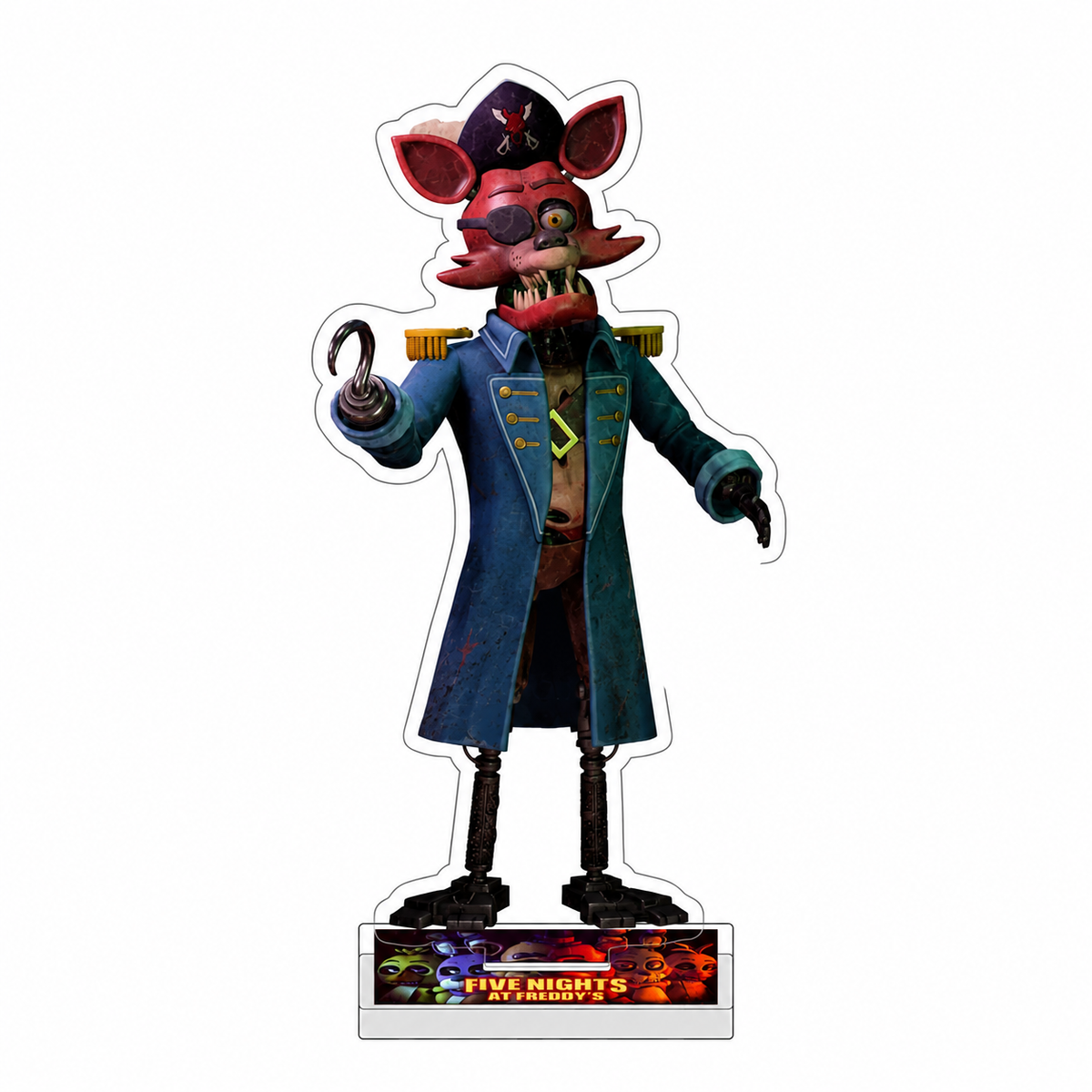FNAF Acrylic Character Stand – Freddy, Foxy & Springtrap