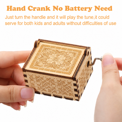 FNAF “You Are My Sunshine” Music Box – Mini Hand Crank Gift