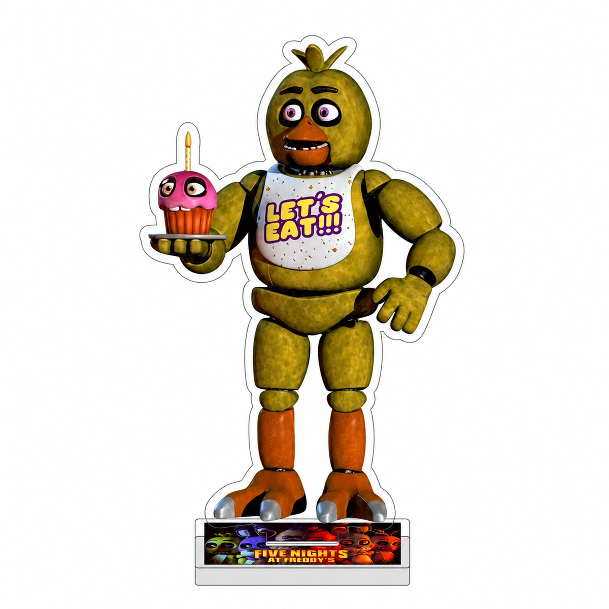 FNAF Acrylic Character Stand – Freddy, Foxy & Springtrap