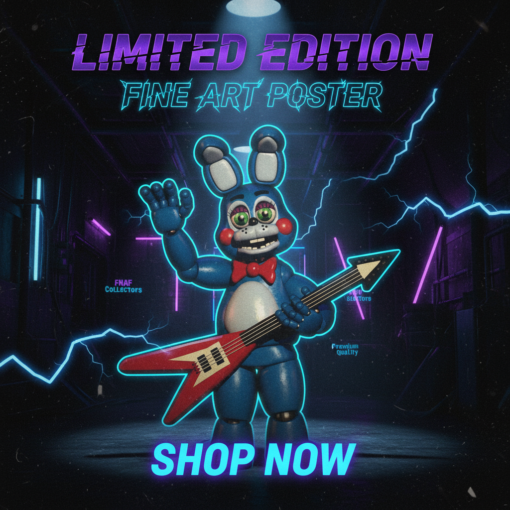 Toy Bonnie Poster Social Media Graphic